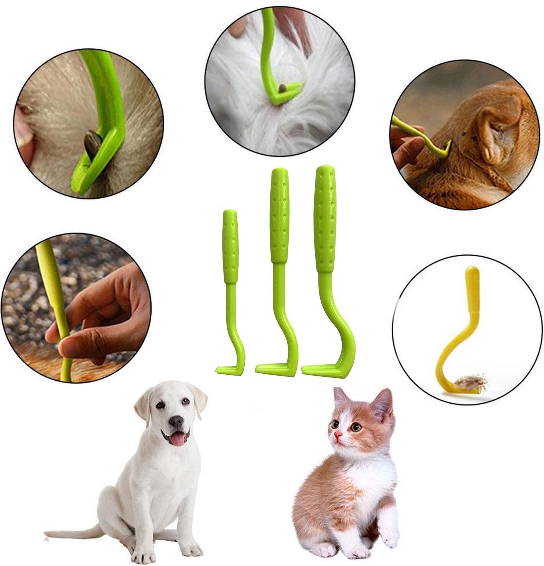 Benson Tekentang Set met Haak Groen 3 delig, foto 2 van 3