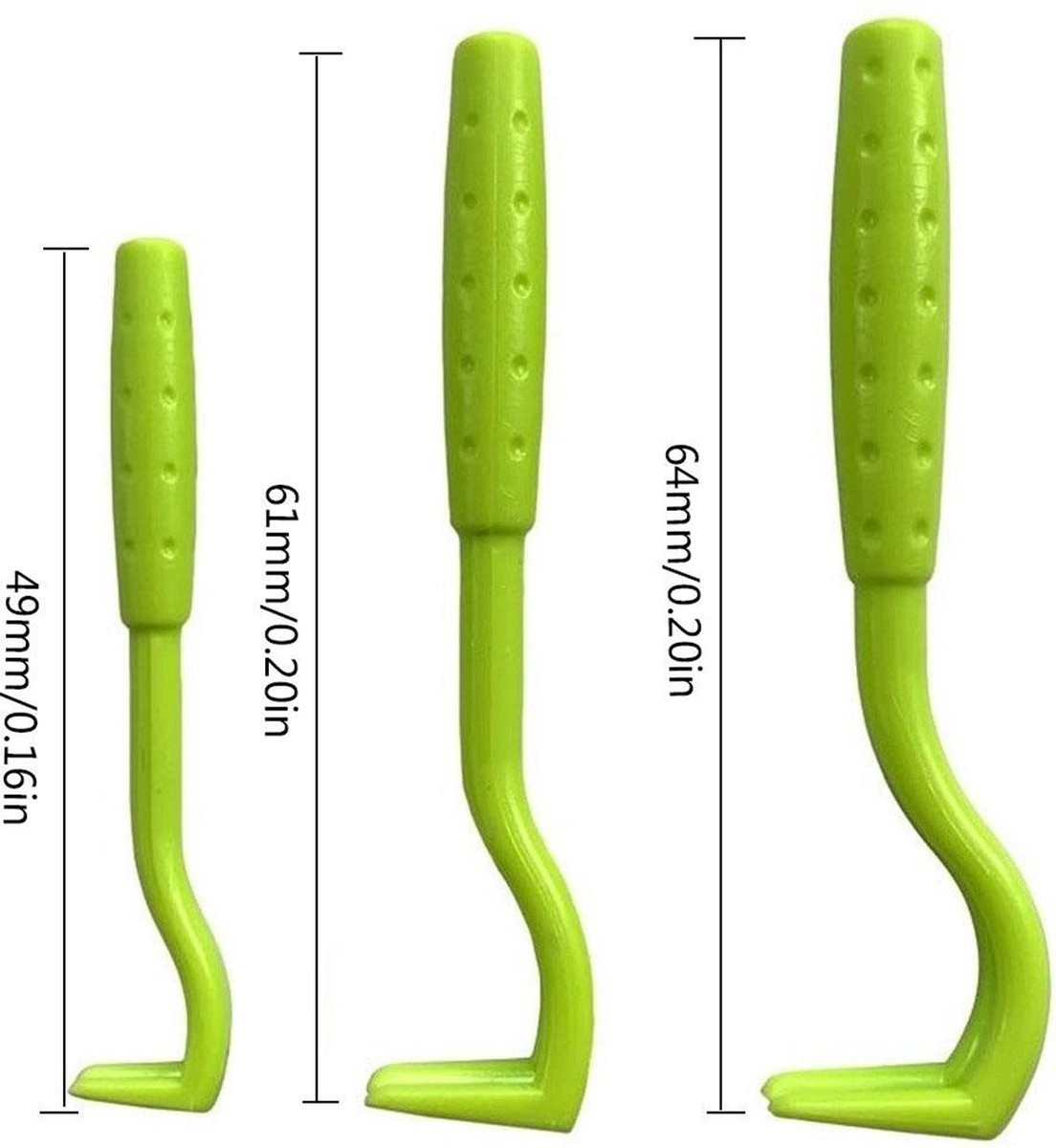 Benson Tekentang Set met Haak Groen 3 delig, foto 3 van 3