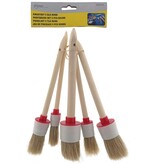 Kwasten set 5-delig rond