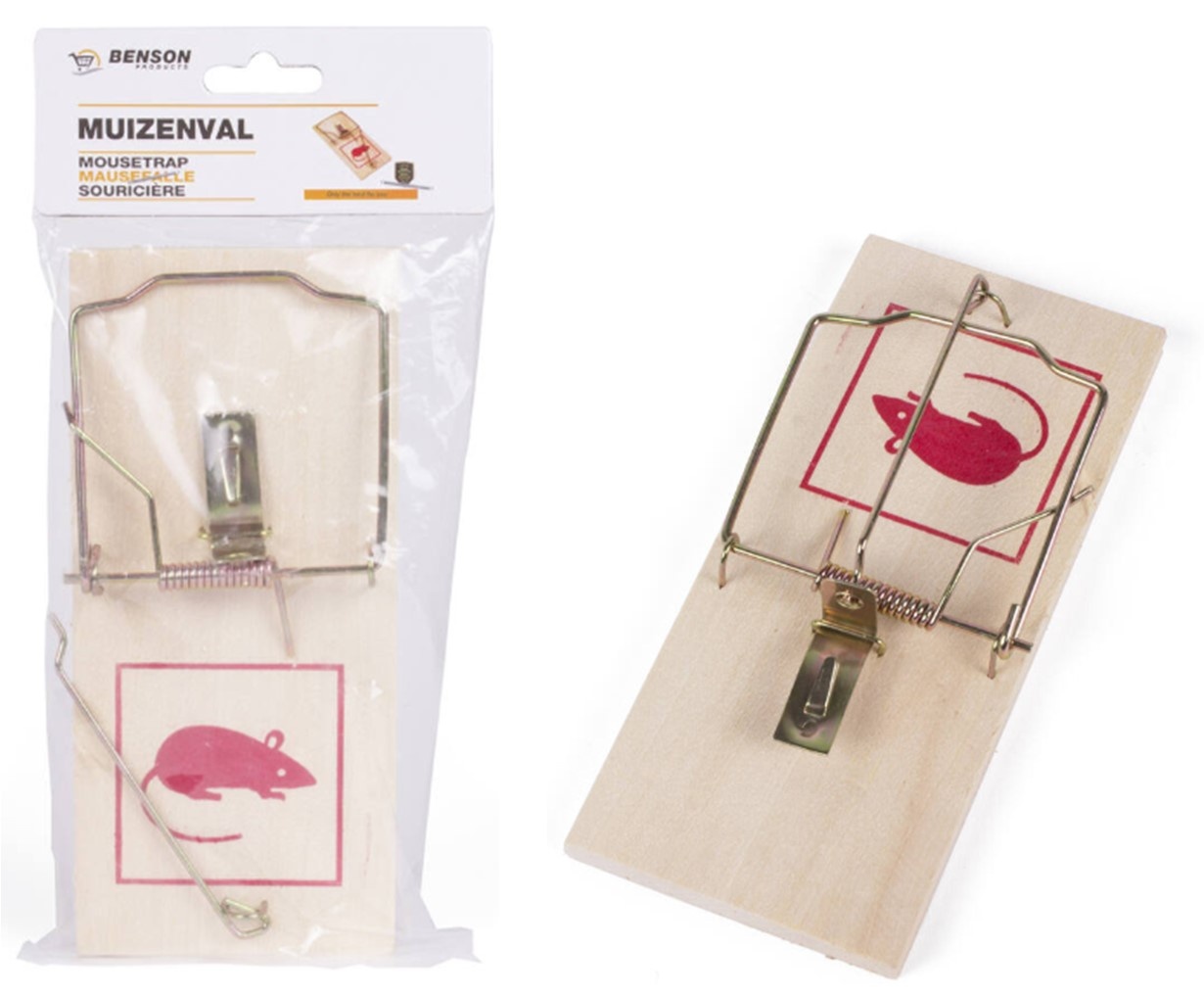 Muizenval Jumbo 17x8x0,5cm