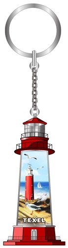 Sleutelhanger Alloy Vuurtoren Texel 5,5cm