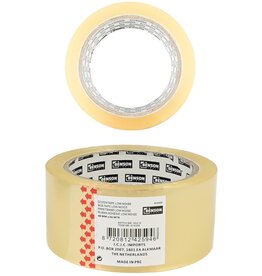 Plakband Transparant 66mtrx48mm Transparant Low Noise