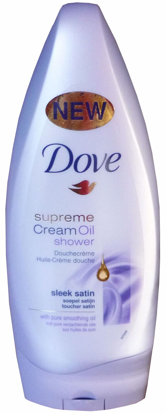 Dove Douche Cream Oil Sleek Satin 200ml