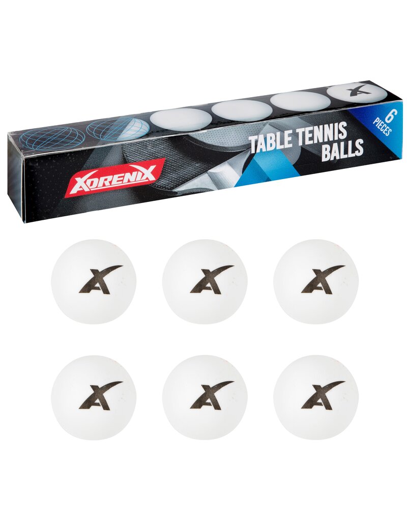 Tafeltennisballen 6 stuks in doosje