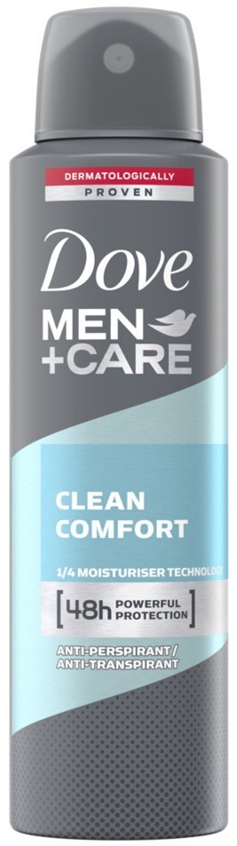 Dove Deospray Men Care Clean Comfort 150ml.