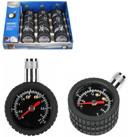 Benson Bandenspanningsmeter Rubberen grip Meetbereik 0-4 bar