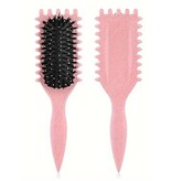 Krullen Borstel Define Roze