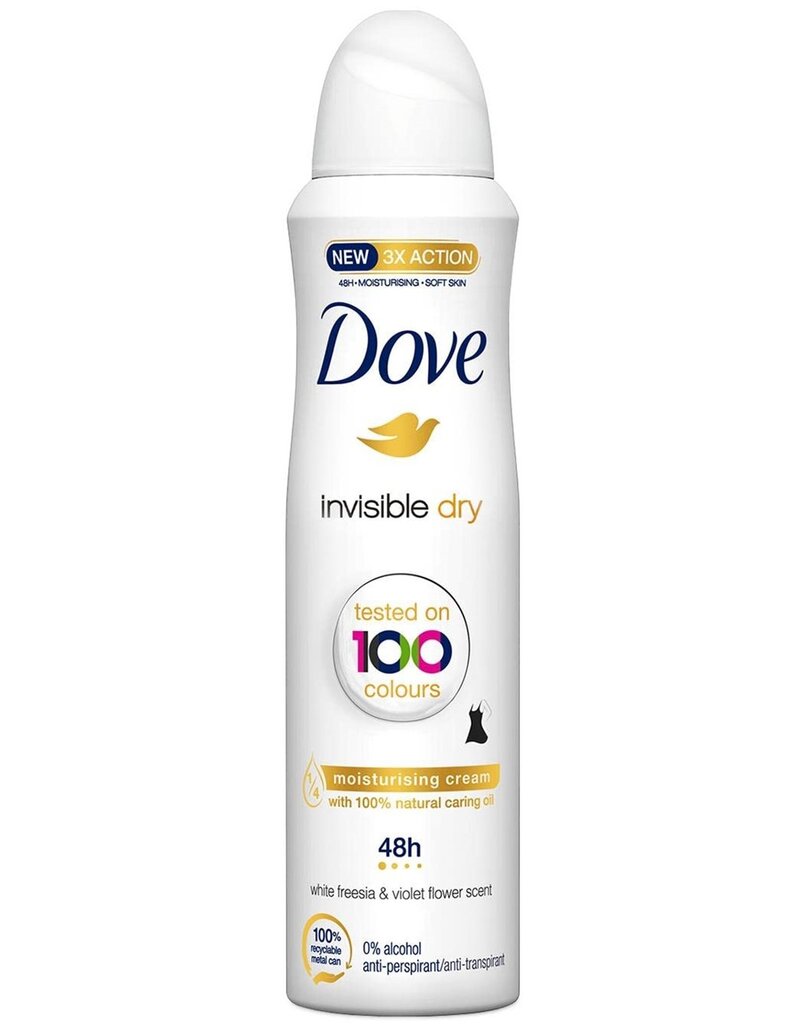 Dove Deospray Advanced Care Invisible Dry 150ml.