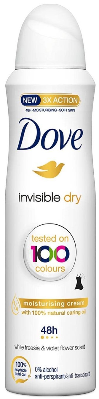 Dove Deospray Advanced Care Invisible Dry 200ml., foto 2 van 2