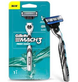 Gillette Mach3 Houder + 1 Scheermesje