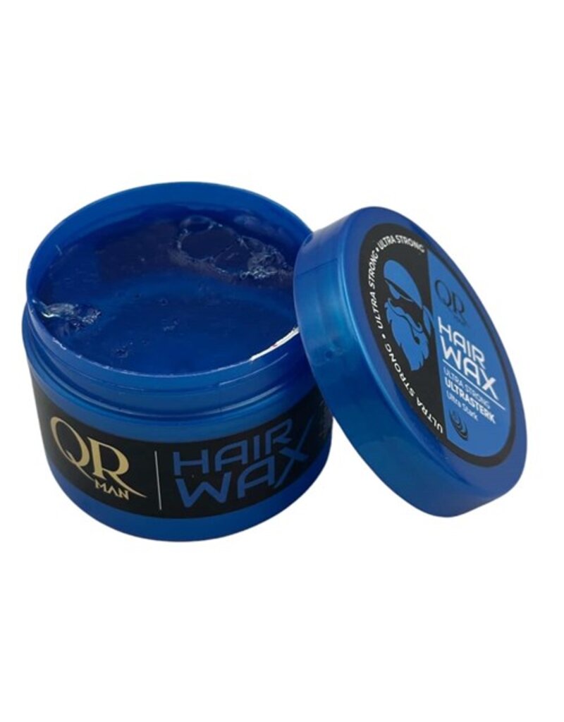 Abzehk QR Men By Abzehk Hair Wax - Ultra Sterk 150ml Blauw