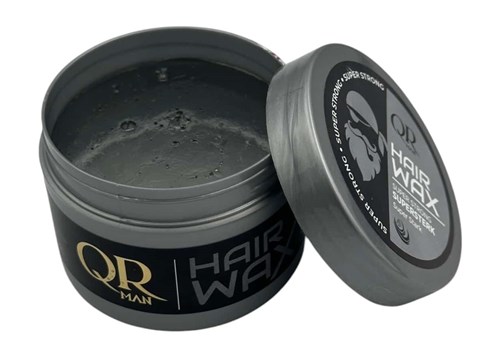 Abzehk QR Men By Abzehk Hair Wax - Super Sterk 150ml Zilver