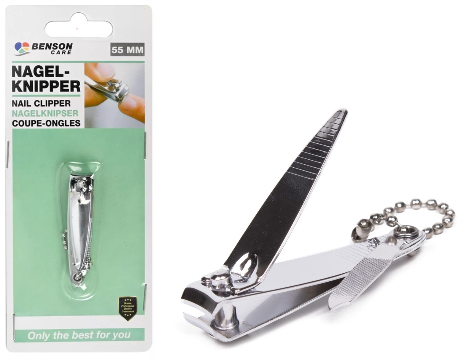 Nagelknipper 5,5cm. met vijl