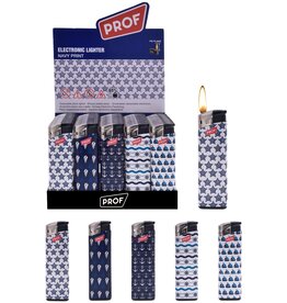 Prof  Elektronische Aansteker Navyprint 5 assorti design