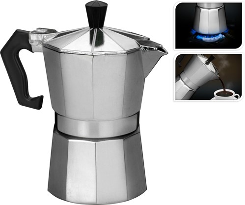 Percolator 150ml RVS voor 3 kopjes