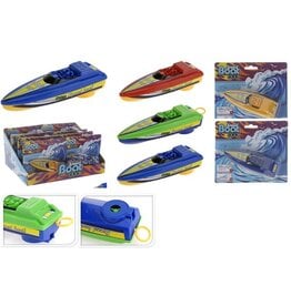 Boot 13cm met trekkoord 12 assorti kleur