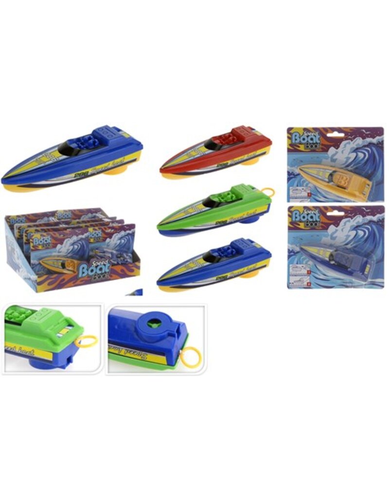 Boot 13cm met trekkoord 12 assorti kleur