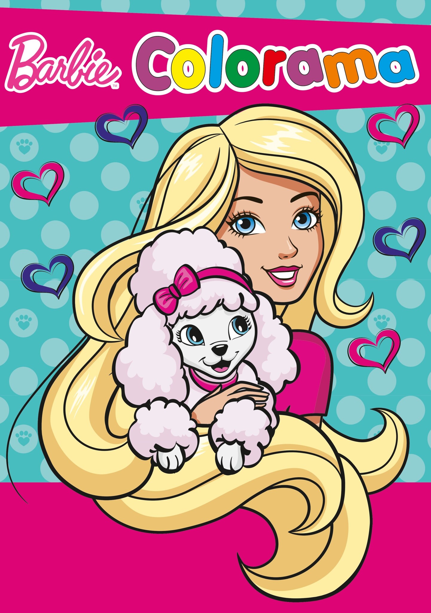 Barbie Kleurboek 48 pagina 28x21cm. 2 assorti wit papier, foto 3 van 3