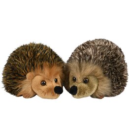Pluche Egel 15cm. 2 assorti kleur