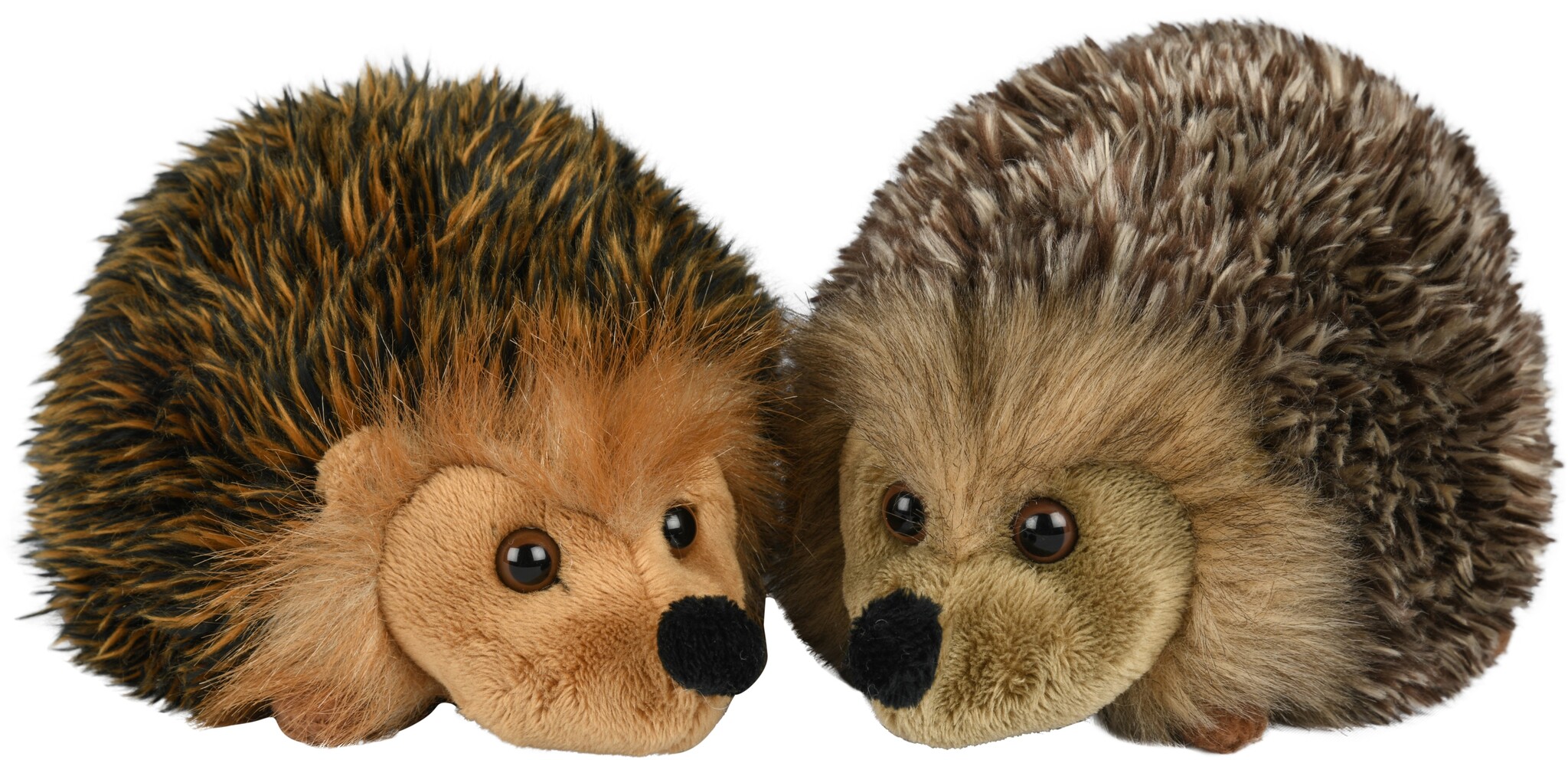 Pluche Egel 15cm. 2 assorti kleur
