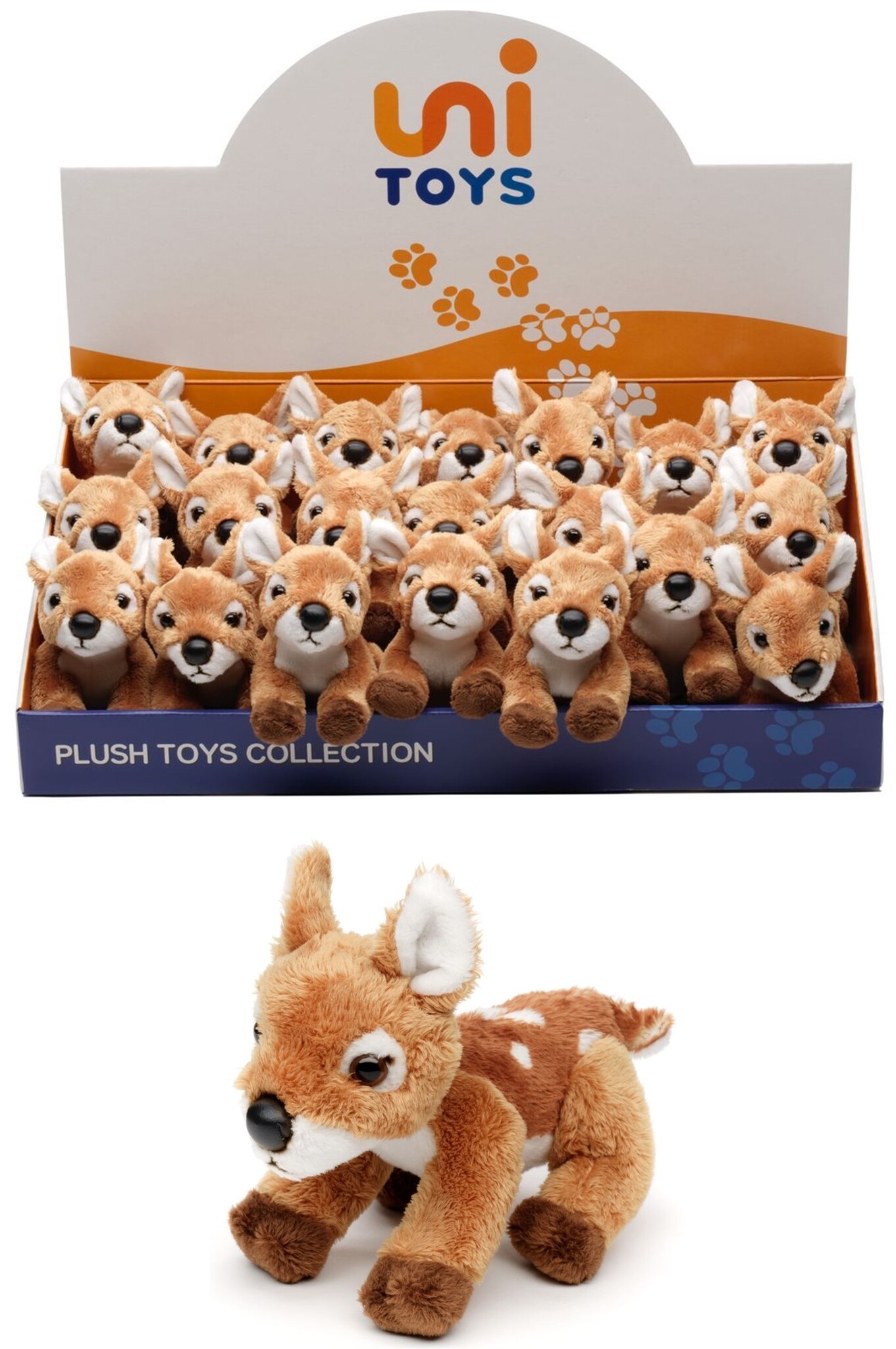 Pluche Hert 15cm.