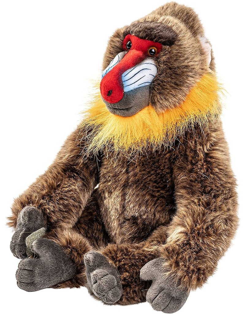 Pluche Mandril Aap 30cm.