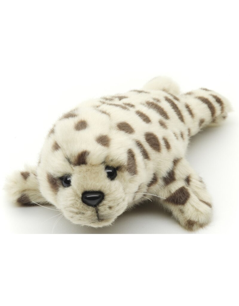 Pluche Zeehond Grijs Gevlekt 22cm