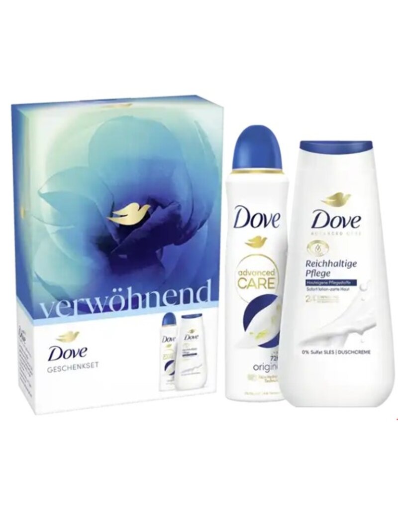 Dove Giftset Original; Douche 225ml en Deo 150ml