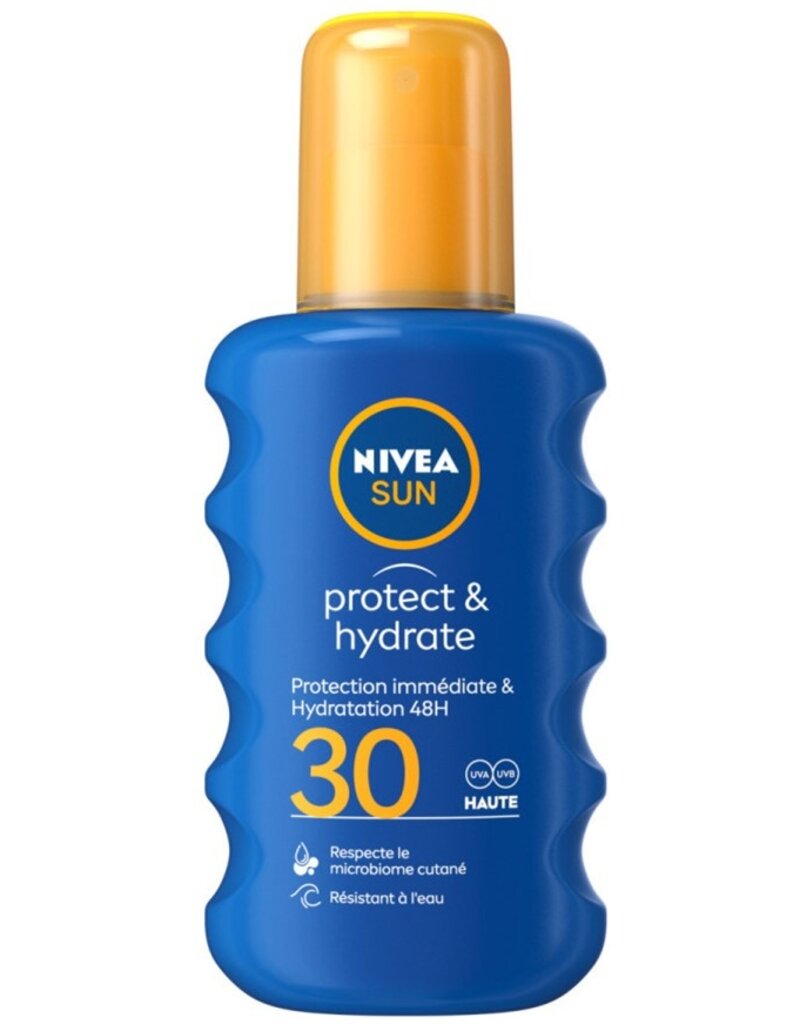 Nivea Sun Spray Protect & Hydrate SPF30 200ml (Fr tekst)