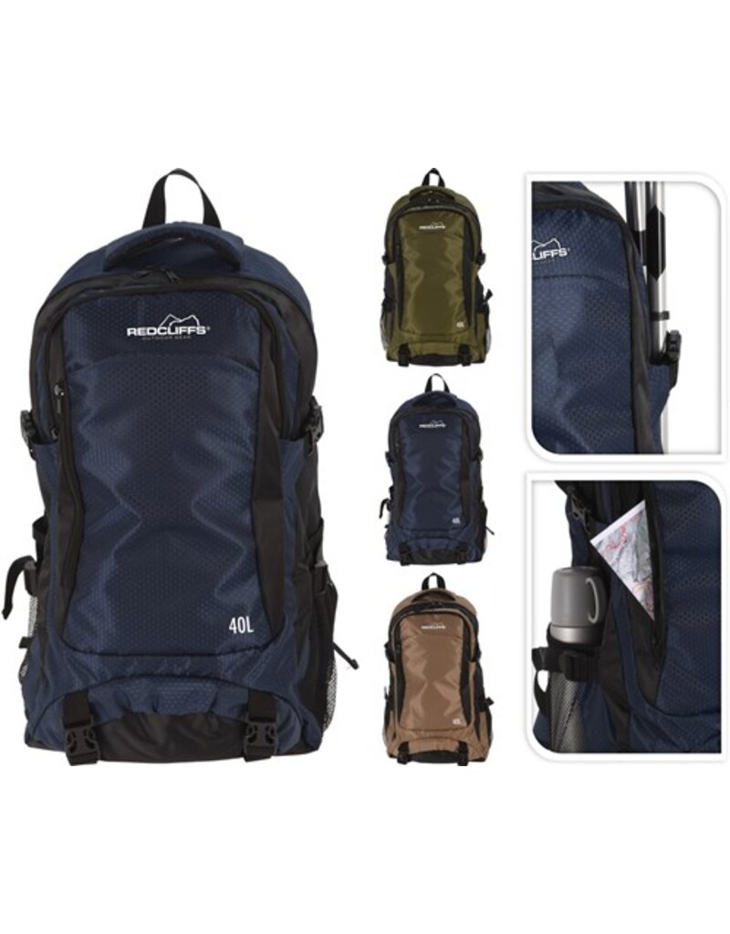 Redcliffs Rugzak 40 liter 3 assorti kleur