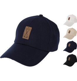 Baseball Cap 4 assorti kleur verstelbaar clip