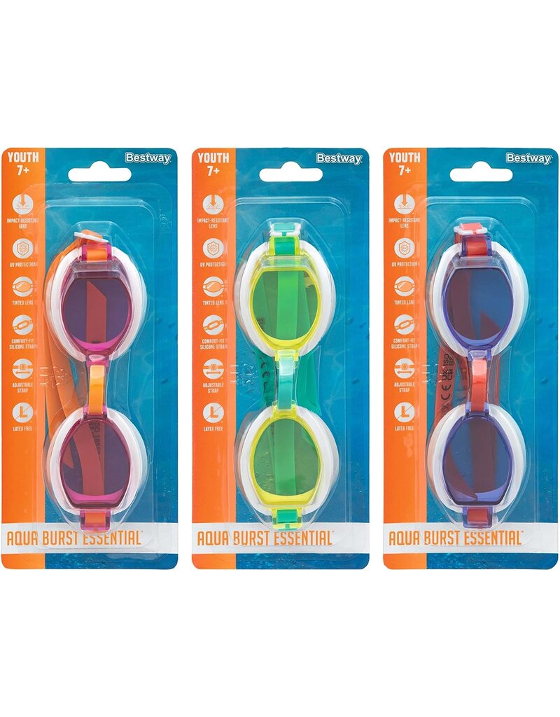Bestway Zwembril Aqua Burst 7 jaar+ 3 ass kleur