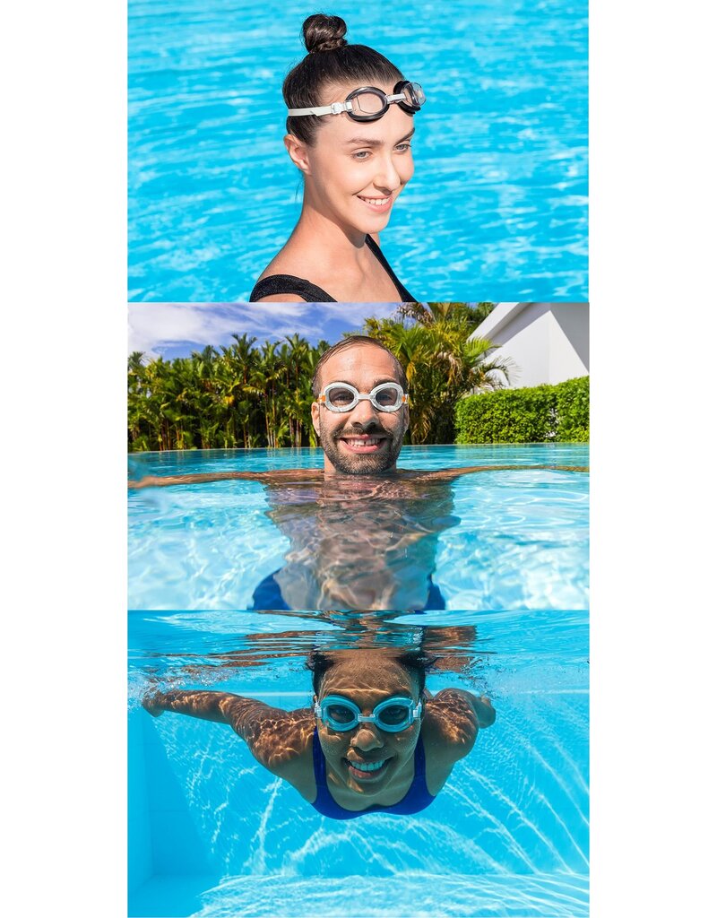 Bestway Zwembril Aqua Burst 14 jaar+ 3 ass kleur