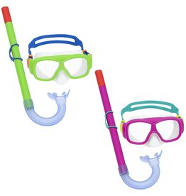 Bestway Snorkelset Explora 7 jaar+ 2 assorti kleur