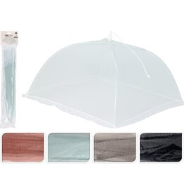 Vliegenkap Polyester 30x30cm 4 assorti kleur
