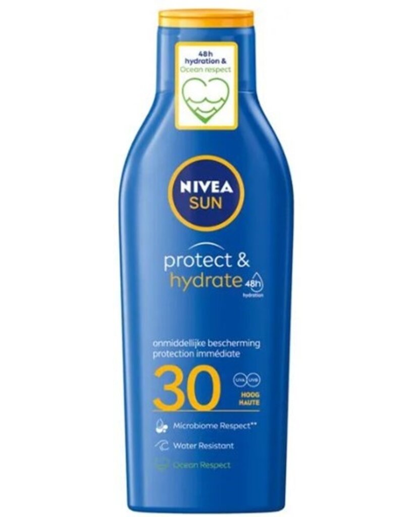 Nivea Sun Lotion Protect & Hydrate SPF30 200ml (NL/Fr tekst)