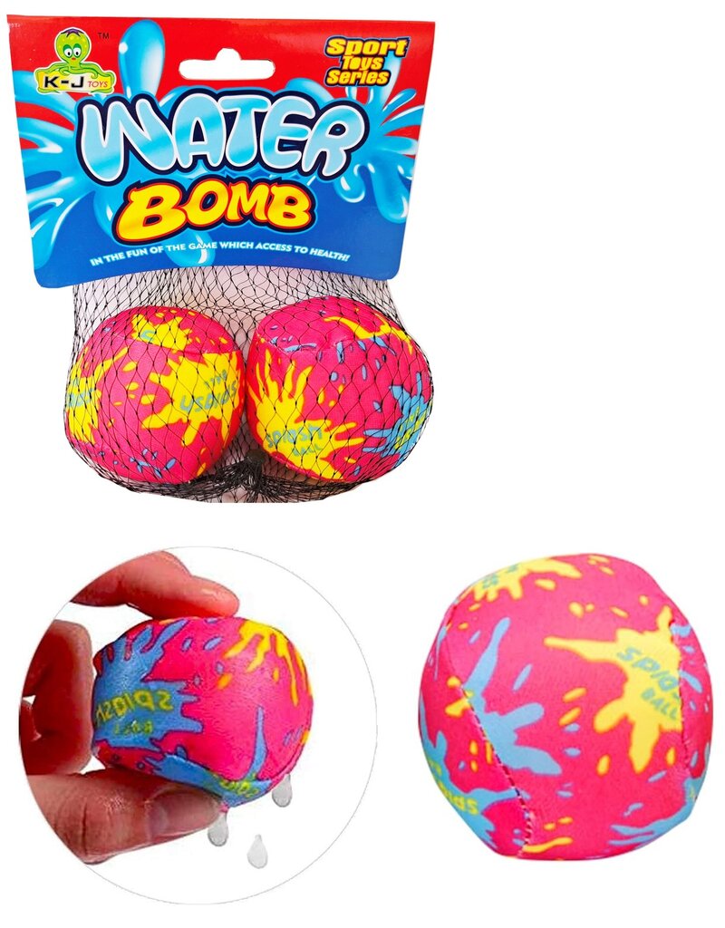 Waterbommen 6,5cm. 2 stuks