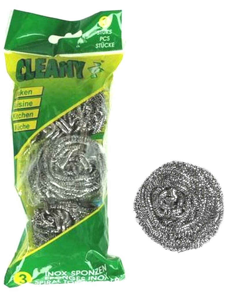 Pannenpons RVS 3 stuks 20 gram
