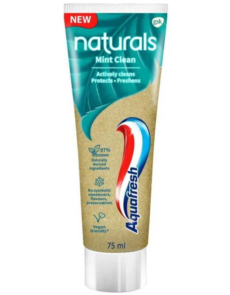 Aquafresh Tandpasta Naturals Mint 75ml