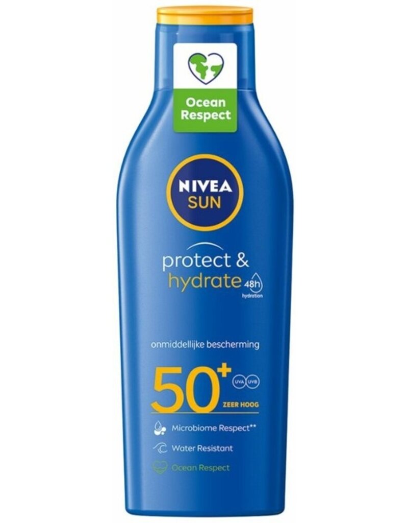Nivea Sun Lotion Protect & Hydrate SPF50 200ml (NL/Fr tekst)