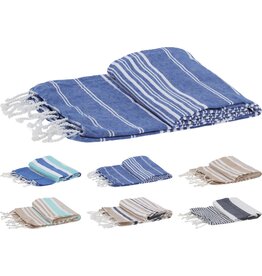 Hammamdoek Streep 90x170cm assorti design