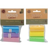Hondenpoepzakjes 3 x 15 zakjes 2 assorti kleur