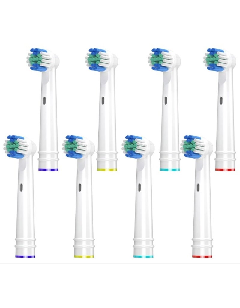 Universele Opzetborstels 8 stuks Geschikt voor Oral-B