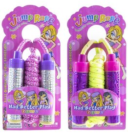 Springtouw Neon met Glitter assorti kleur