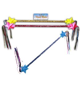 Baton met Versiering 63cm 4 assorti kleur
