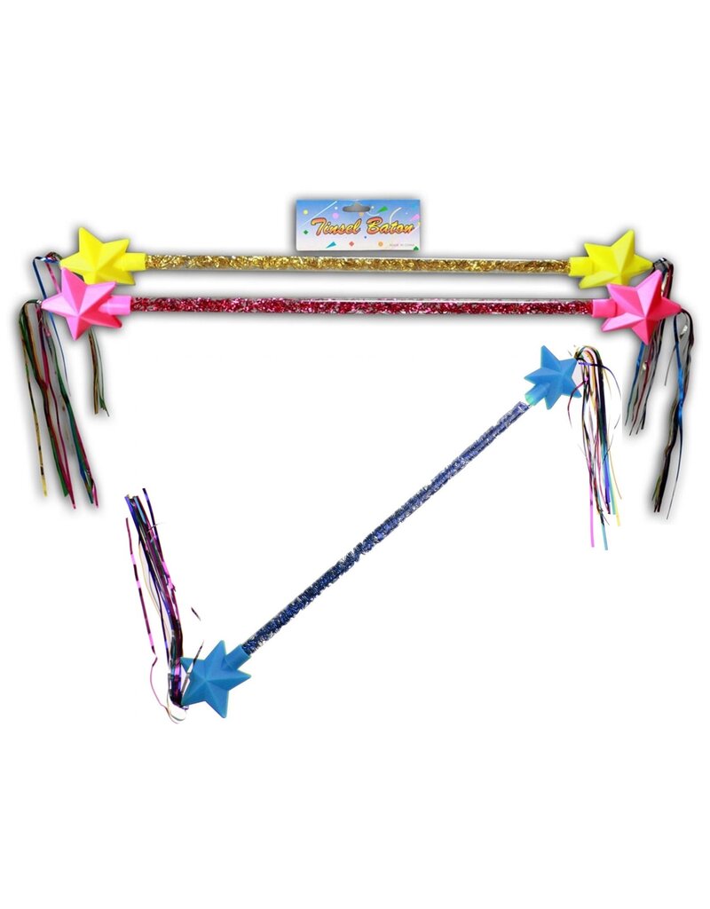 Baton met Versiering 63cm 4 assorti kleur