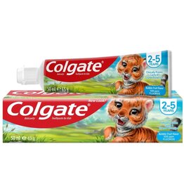 Colgate Colgate Tandpasta Junior Bubble Fruit 2-5 jaar 50ml