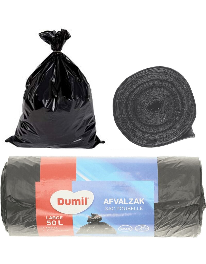 Dumil Vuilniszak 50 liter 20 stuks
