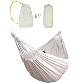 Hangmat met Karabijnhaak 200x100cm Compleet Beige