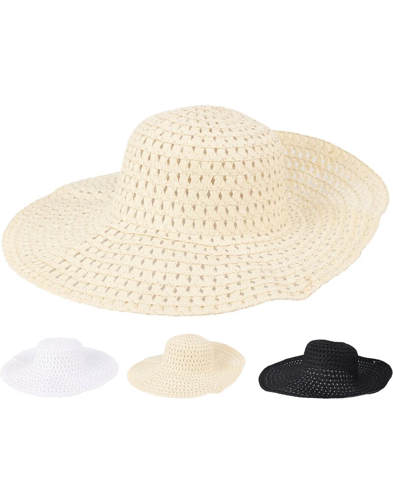 Dames Hoed 3 assorti kleur